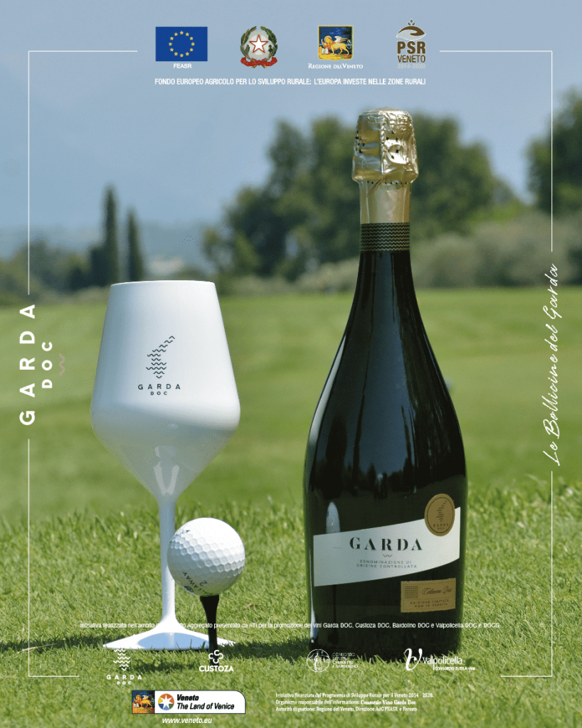 fineco bank golf tour bottiglia garda
